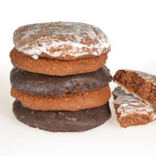 Elisen-Lebkuchen, 5 Stück, gemischt