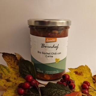 Gockel Chili con Carne, Demeter vom Bornhof , 400ml