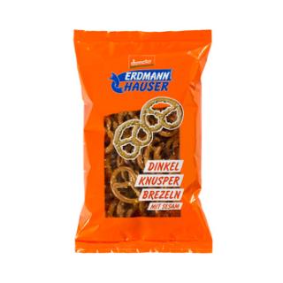 Knusperbrezel Dinkel mit Sesam