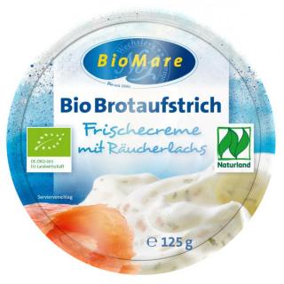 Frischecreme mit Räucherlachs, 125g