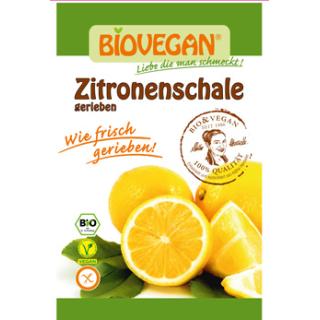 Zitronenschale gerieben , 9g