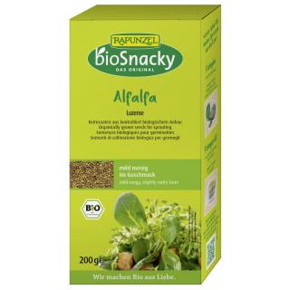 Alfalfa Luzerne bioSnacky , 200g