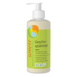 Geschirrspülmittel im Spender Lemon