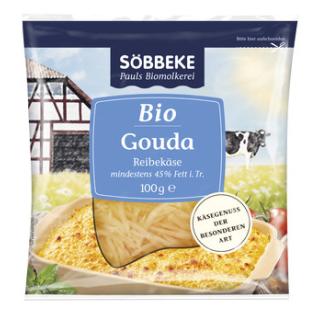 -GV-  12x100g    Gouda Reibekäse, gerieben