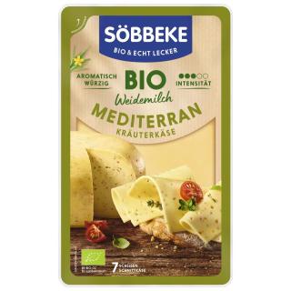 Mediterran Kräuterkäse Scheiben, 125g
