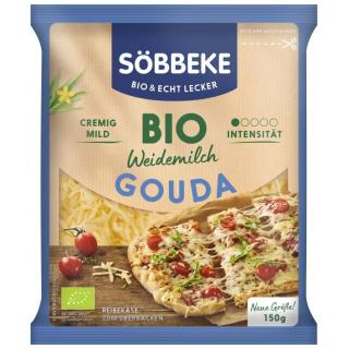 -GV- 10x150g   Gouda gerieben, Reibekäse