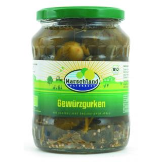 Gewürzgurken , 670g