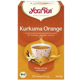 Yogi Tee Kurkuma Orange , 17TB