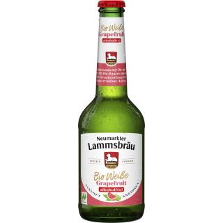 -GV- 10x0,33l,   Lammsbräu Weiße Grapefruit alkoholfrei