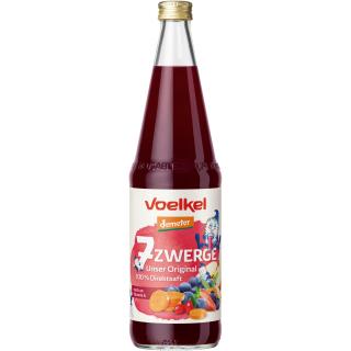 7 Zwerge Kindersaft, 0,7l Flasche