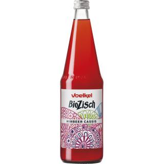 BioZisch Himbeer-Cassis, 0,7l Flasche