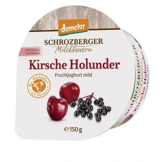 Joghurt Kirsche Holunder 3,5%,  150g