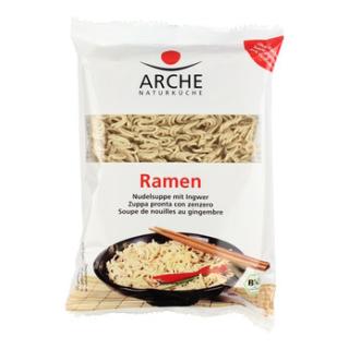 Ramen Japanische Nudelsuppe mit Ingwer