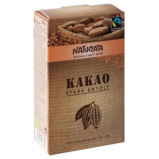 Kakao-Pulver, stark entölt