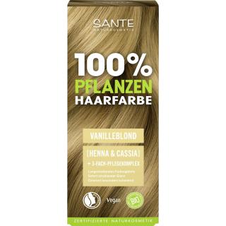 Pflanzen Haarfarbe Pulver 01 Vanilleblond, 150ml