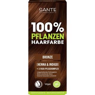 Pflanzen Haarfarbe Pulver 03 Bronze, 100g
