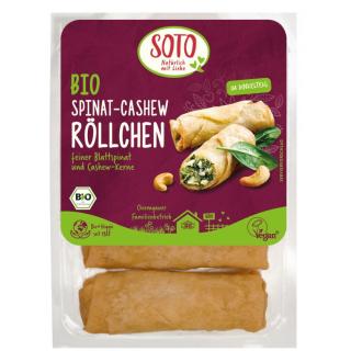 Spinat-Cashew-Röllchen, 200g