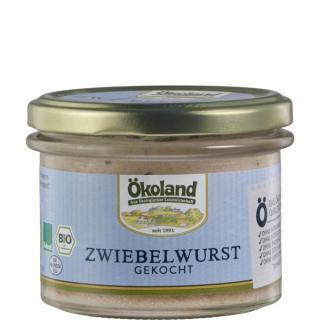 Zwiebelwurst gekocht  im Glas , 160g