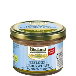 Geflügel Leberwurst Gourmet Qualität im Glas, 160g