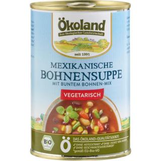 Mexikanische Bohnensuppe