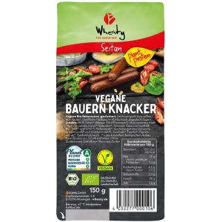 Wheaty Vegane Bauernknacker, 150g