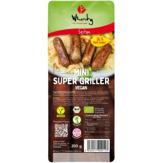 Wheaty Mini Super Griller Vegan, 200g