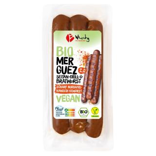 Wheaty Vegane Merguez 2.0, 3 Stück, 120g