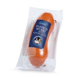 b*Fleischwurst mit Knoblauch, 150g