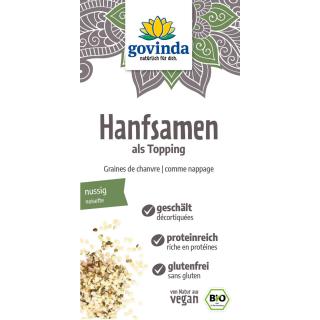 Hanfsamen geschält , 150g