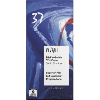 Edel Vollmilch mit 37% Cacao