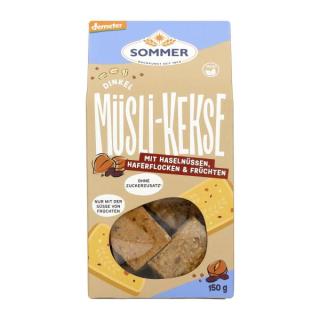 Dinkel Müsli-Keks mit Haselnüssen, 150g