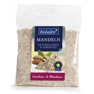 b* Mandeln natur gemahlen, 100g