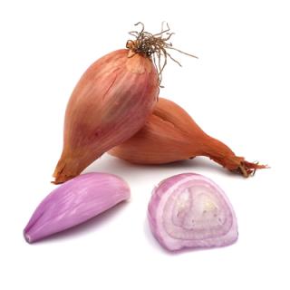 Zwiebeln, Schalotten rosa