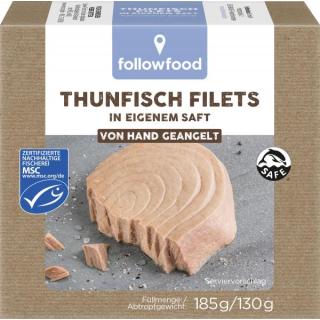 -GV- 8x185g    Thunfisch im eigenen Saft, Natur, MSC