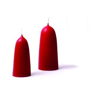 Adventskerzen  5er Set, rot 120/35