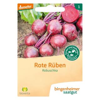 Saatgut  Rote Bete Robuschka, rote Rüben