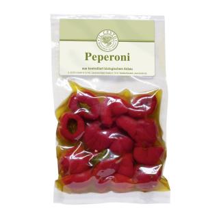 Italienische Kirschpeperoni mariniert, 175g