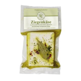 Griech. Ziegenweichkäse, mariniert