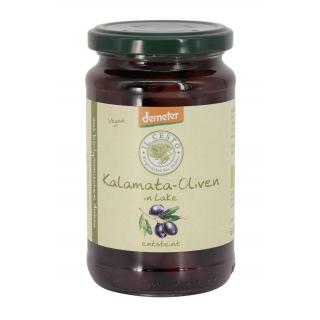 Kalamata Oliven in Lake, schwarz, ohne Stein, 315g