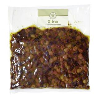 -GV-  1,15 kg    Ital. Leccino-Oliven ohne Stein