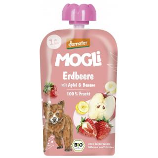 -GV- 10x100g,  Mogli Quetschie Erdbeere