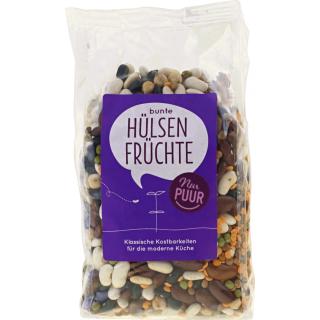 Bunte Hülsenfrüchte , 500g Nur Puur