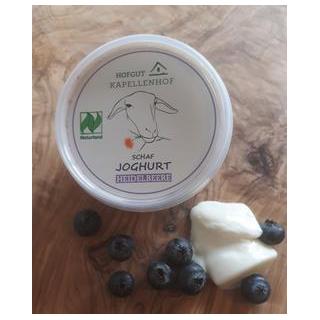 Schafjoghurt Heidelbeere regional, mind.5,6%, 180g