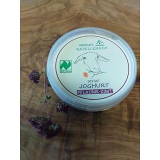Schafjoghurt Pflaume-Zimt regional, mind.5,6%, 180g