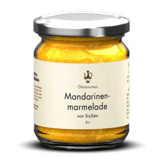 Mandarinenmarmelade, 74% Frucht, Sizilien , 220g