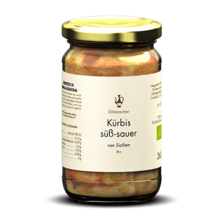 Sizilianischer Kürbis, süß-sauer, IT , 260g
