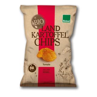 Kartoffelchips Tomate, endlich Chips aus Deutschland,  125g