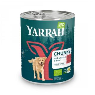 Hund Dose Bröckchen Huhn mit Rind