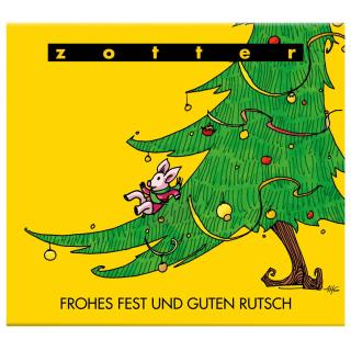 Zotter Schokolade, Zotter 02 "Frohes Fest + Guten Rutsch"