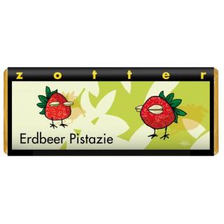 Zotter Schokolade, Erdbeer Pistazie, 70g